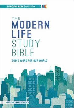 Hardcover Modern Life Study Bible-NKJV Book