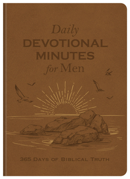 Imitation Leather Daily Devotional Minutes for Men: 365 Days of Biblical Truth Book