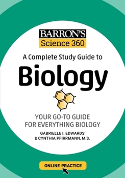 Paperback Barron's Science 360: A Complete Study Guide to Biology with Online Practice Book