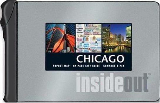 Paperback Chicago Insideout City Guide [With Lighted Pen and Map] Book