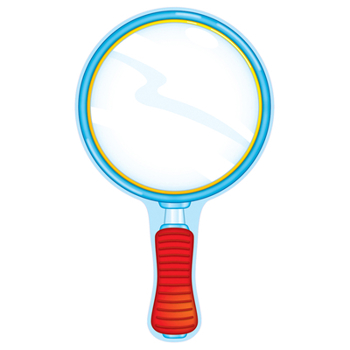 Office Product Carson Dellosa Magnifying Glass Cutouts, 36 Cutouts for Bulletin Board and Classroom Décor, Murder Mystery Party Classroom Cut-outs, Mystery Cutouts for Classroom Labels and Bulletin Board Decorations Book