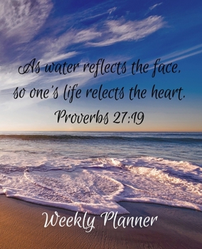 Inspirational Weekly Planner: Beautiful Christian Undated Family Planner