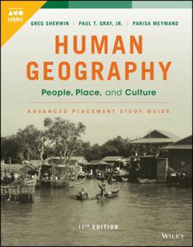 Paperback Study Guide Grades 9-12 (Fouberg, Human Geography: People, Place, and Culture) Book