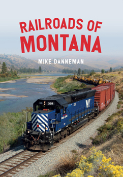 Paperback Railroads of Montana Book