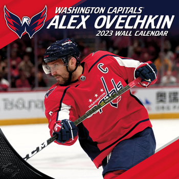 Office Product Washington Capitals Alex Ovechkin 2023 12x12 Player Wall Calendar Book