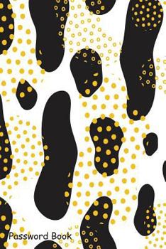 Paperback Password Book: Include Alphabetical Index with Geometric Seamless Book