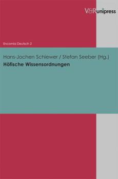 Paperback Hofische Wissensordnungen [German] Book