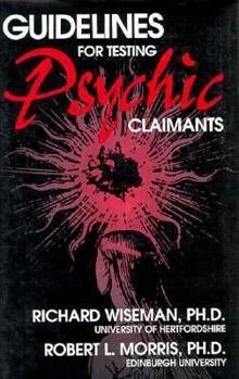 Hardcover Guidelines for Testing Psychic Claimants Book