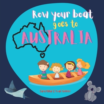 Paperback Row Your Boat goes to Australia Book