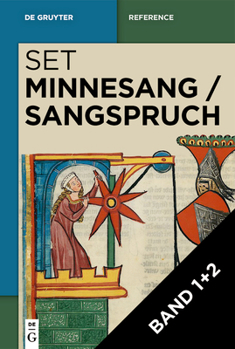 Hardcover [Set Minnesang / Sangspruch]: Die Deutschsprachige Lyrik Des Mittelalters [German] Book