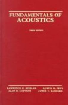 Hardcover Fundamentals of Acoustics Book