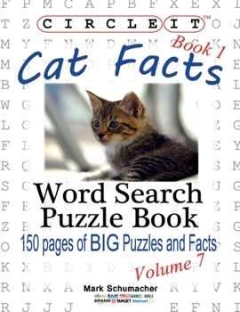 Paperback Circle It, Cat Facts, Book 1, Word Search, Puzzle Book