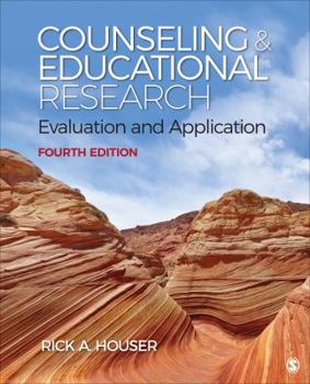 Paperback Counseling and Educational Research: Evaluation and Application Book