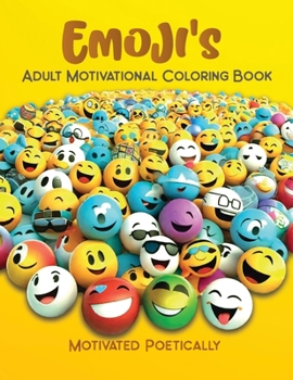 Paperback Emoji's: Adult Motivational Coloring Book