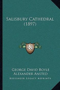 Paperback Salisbury Cathedral (1897) Book