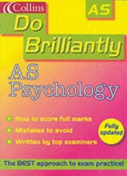 Paperback AS Psychology (Do Brilliantly At...) Book