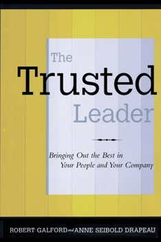 Paperback The Trusted Leader Book