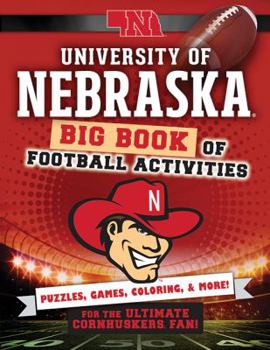 Paperback University of Nebraska: Big Book of Football Activities Book