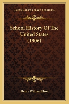 Paperback School History Of The United States (1906) Book