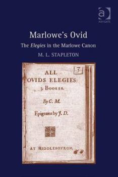 Hardcover Marlowe's Ovid: The Elegies in the Marlowe Canon Book