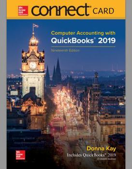 Misc. Supplies Connect Access Card for Computer Accounting with QuickBooks 2019 Book