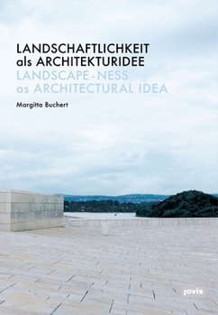Paperback Landschaftlichkeit ALS Architekturidee Book
