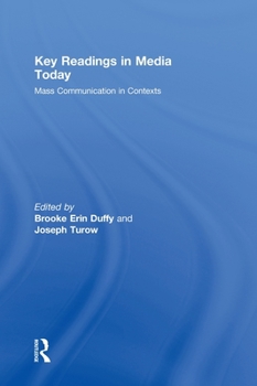 Hardcover Key Readings in Media Today: Mass Communication in Contexts Book