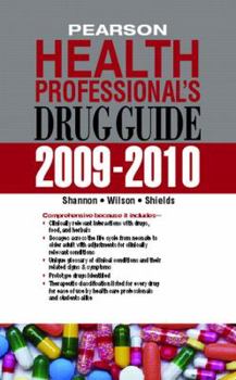Paperback Pearson Health Professional's Drug Guide Book