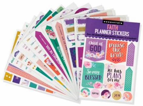 Gift Essentials Faith Planner Stickers Book