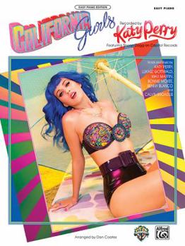 Paperback California Gurls: Easy Piano, Sheet Book