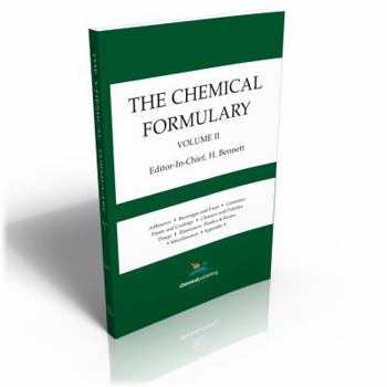 Paperback The Chemical Formulary, Volume 2 Book