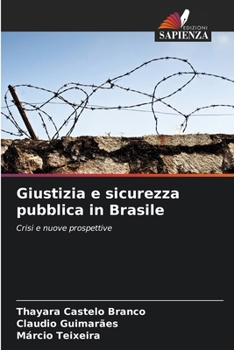 Paperback Giustizia e sicurezza pubblica in Brasile [Italian] Book