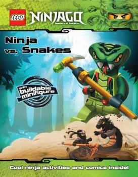 Paperback Lego Ninjago: Ninja vs. Snakes [With Buildable Minifigure] Book