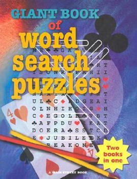 Paperback Giant Book of Word Search Puzzles/Giant Book of Mazes Book