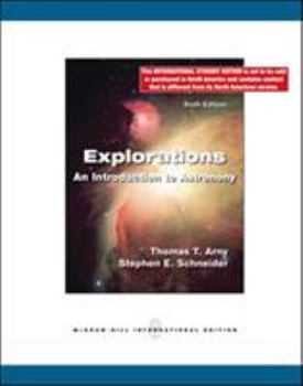 Paperback Explorations: Introduction to Astronomy Book