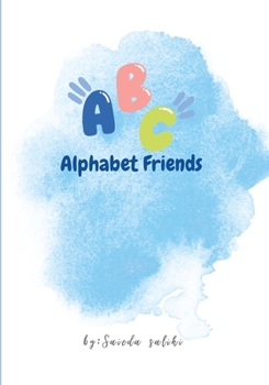 Paperback ABC Alphabet Friends Book