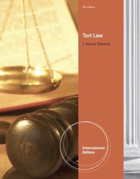 Paperback Tort Law Book
