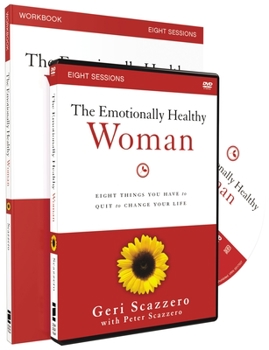 Paperback The Emotionally Healthy Woman Workbook with DVD: Eight Things You Have to Quit to Change Your Life Book