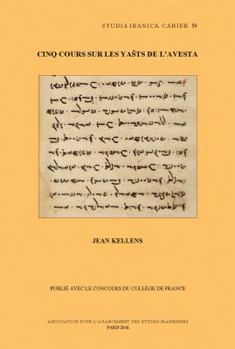 Hardcover Cinq Cours Sur Les Yasts de l'Avesta [French] Book