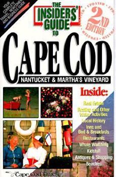 Paperback Insiders' Guide to Cape Cod, Nantucket, and Martha's Vineyard Book