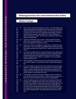 Paperback Bildungsprozesse des unternehmerischen Selbst [German] Book