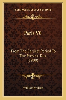 Paris V8: From The Earliest Period To The Present Day