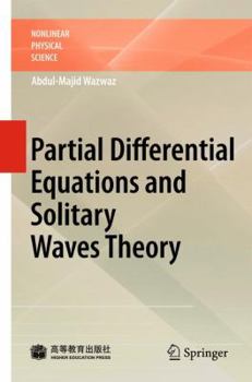 Hardcover Partial Differential Equations and Solitary Waves Theory Book