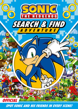 Paperback Sonic the Hedgehog Search & Find Adventure Book