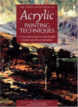 Paperback The North Light Book of Acrylic Painting Techniques Book