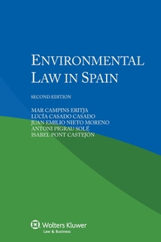 Paperback Environmental Law in Spain Book