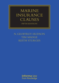 Paperback Marine Insurance Clauses Book