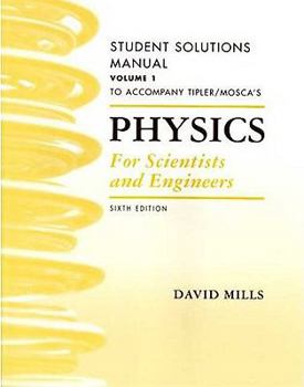 Paperback Physics for Scientists and Engineers Student Solutions Manual, Vol. 1 Book