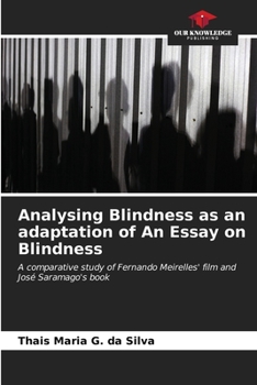 Paperback Analysing Blindness as an adaptation of An Essay on Blindness Book