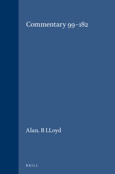 Herodotus Book II: Commentary 1-98 (Religions in the Graeco-Roman World) (Religions in the Graeco-Roman World)